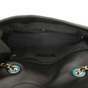 Chanel Multicolor Lambskin Tri-Color Medium Graphic Flap Bag