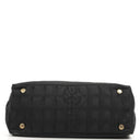 Chanel New Travel Line PM Tote Bag Black Nylon
