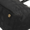 Chanel New Travel Line PM Tote Bag Black Nylon