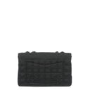 Chanel Nylon Travel Line Medium Classic Flap Bag So Black