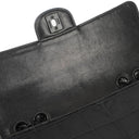 Chanel Nylon Travel Line Medium Classic Flap Bag So Black