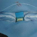 Chanel Nylon Travel Round Blue Pouch, 2002-2003