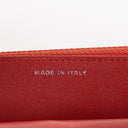 Chanel Orange Quilted Patent Leather Wallet On Chain WOC