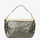 Chanel Paris-Biarritz Silver and Cream Large Hobo Bag