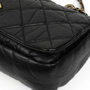 Chanel Paris-Bombay Aged Quilted Calfskin Flap Bag