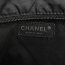 Chanel Paris New York Line Tote Bag Black
