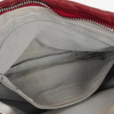 Chanel Paris-Shanghai Red Leather Shoulder Bag
