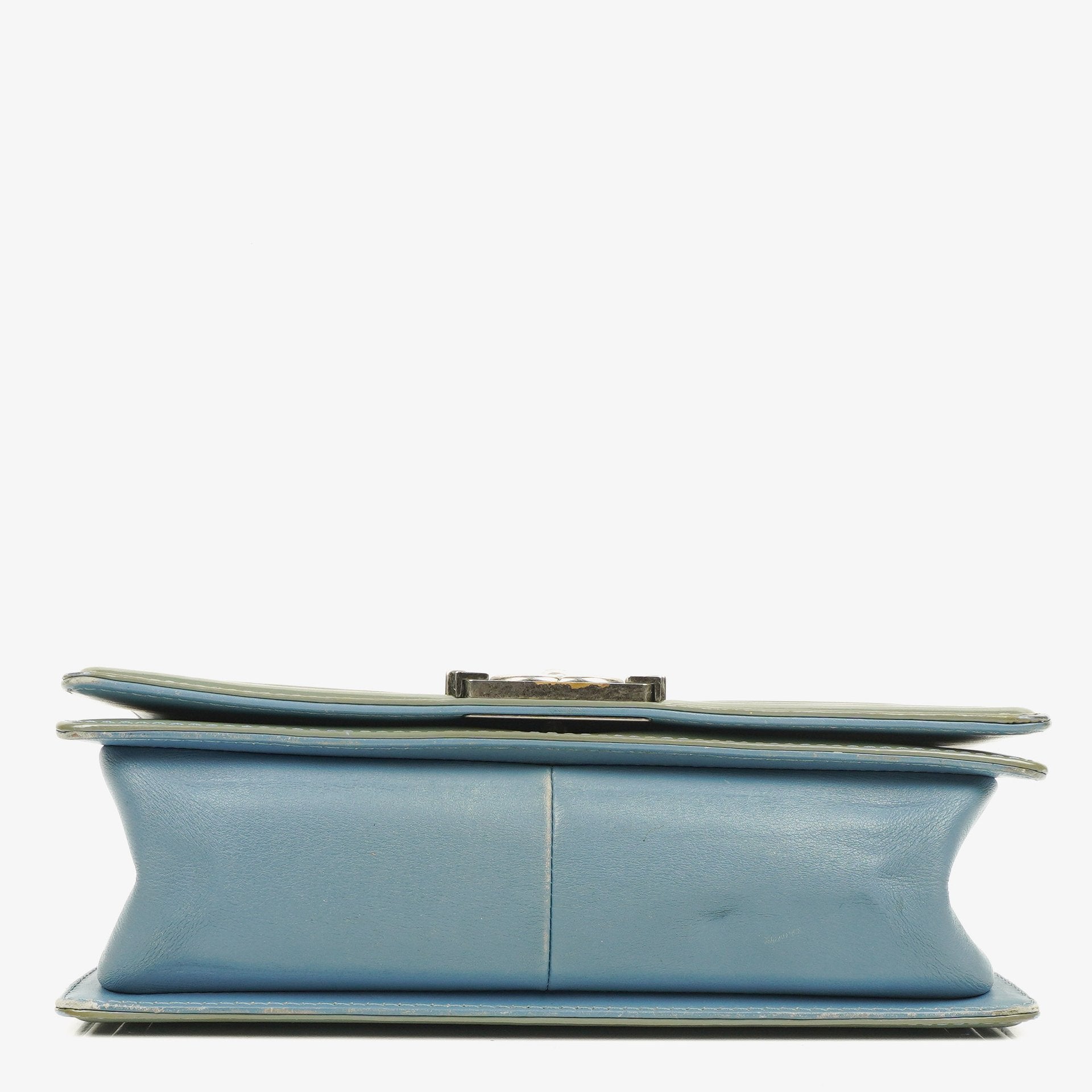 Chanel Patent Leather Boy Flap Bag