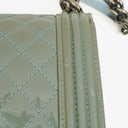 Chanel Patent Leather Boy Flap Bag