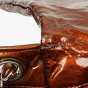 Chanel Patent Leather CC Accordion Flap Bag