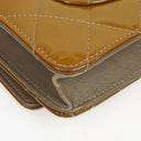 Chanel Patent Quilted Wallet On Chain WOC