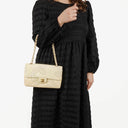Chanel Perforated Camellia Flap Bag