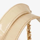 Chanel Perforated CC Quilted Patent Leather Tote Bag