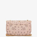 Chanel Pink Bandana Canvas Maxi Single Flap Shoulder Bag