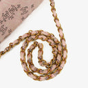 Chanel Pink Bandana Canvas Maxi Single Flap Shoulder Bag