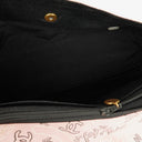 Chanel Pink Bandana Canvas Maxi Single Flap Shoulder Bag