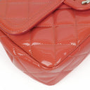 Chanel Pink Patent Calfskin Classic Mini Flap Bag