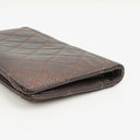 Chanel Purple Quilted Aged Calfskin Reissue 2.55 Yen Wallet