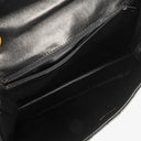 Chanel Quilted Black Lambskin Vintage Tassel Flap Bag