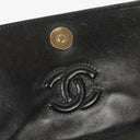 Chanel Quilted Black Lambskin Vintage Tassel Flap Bag