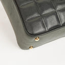 Chanel Quilted Lambskin Black Chocolate Bar Shoulder Bag