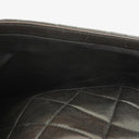 Chanel Quilted Lambskin Shopping Tote Black