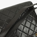 Chanel Quilted Lambskin Shopping Tote Black