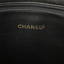 Chanel Quilted Lambskin Shopping Tote Black