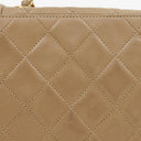Chanel Quilted Lambskin Vintage Tassel Flap Bag