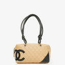 Chanel Quilted Leather Ligne Cambon Shoulder Bag