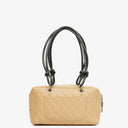 Chanel Quilted Leather Ligne Cambon Shoulder Bag