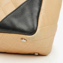 Chanel Quilted Leather Ligne Cambon Shoulder Bag