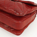 Chanel Quilted Leather Red Mini Chanel 3 Flap Bag