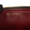 Chanel Dark Brown Quilted Leather Vanity Case