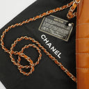 Chanel Quilted Patent Leather Chocolate Bar Flap Bag