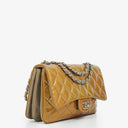 Chanel Quilted Patent Leather Flap Bag With Silver-Tone Hardware
