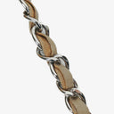 Chanel Quilted Patent Leather Flap Bag With Silver-Tone Hardware