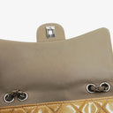 Chanel Quilted Patent Leather Flap Bag With Silver-Tone Hardware