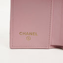 Chanel Quilted Pink Chanel 19 Small Flap Wallet