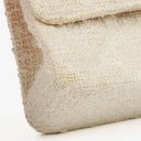 Chanel Quilted Tweed Medium Double Flap Bag
