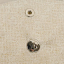 Chanel Quilted Tweed Medium Double Flap Bag
