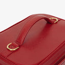 Chanel Red Caviar Leather Vanity Case