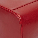 Chanel Red Caviar Leather Vanity Case