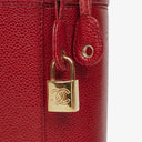 Chanel Red Caviar Leather Vanity Case