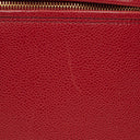 Chanel Red Caviar Leather Vanity Case