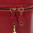 Chanel Red Caviar Leather Vanity Case