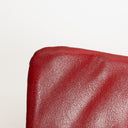 Chanel Red Maxi Lambskin 3 Accordion Flap Bag.
