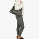 Chanel Sea Hit Medium Black Quilted Iridescent Calfskin Shoulder Bag