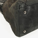Chanel Sea Hit Medium Black Quilted Iridescent Calfskin Shoulder Bag
