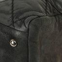 Chanel Sea Hit Medium Black Quilted Iridescent Calfskin Shoulder Bag